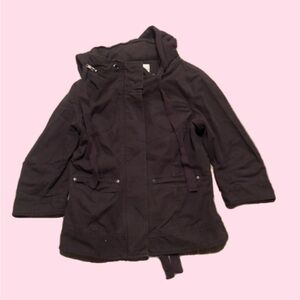 Dark brown utility jacket